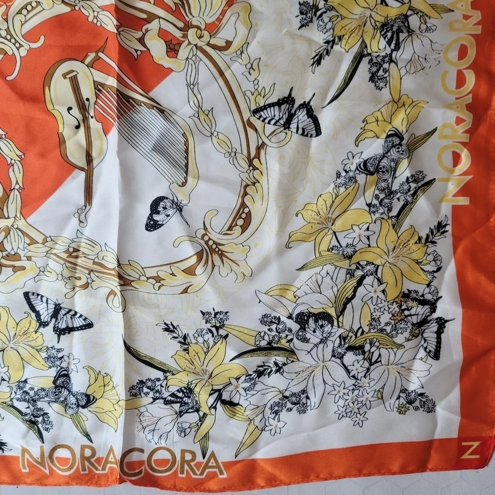 noracora floral silk
